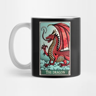 The Welsh Dragon Tarot Card Mug